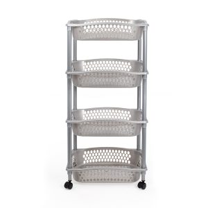 Carrito Verdulero Cibeles Rectangular 4 Cestas