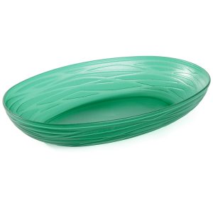 Bandeja Oval Luxe Vajilla Nido Navidad