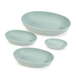Set Bandejas Oval Vajilla Nido 0,42-1-2-3,3L.