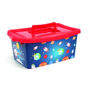 Mhega Baul Coliseo Iml Fantasy Con Asa Y Cierres 9 L.