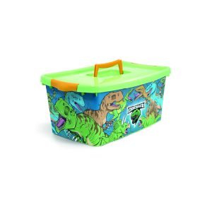 Mhega Baul Coliseo Iml Fantasy Animals Con Asa Y Cierres Dinosaurios